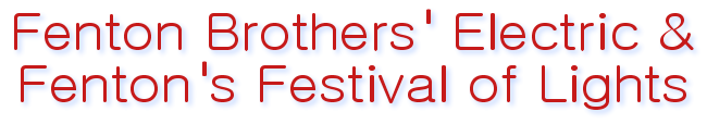 Fenton Brothers' Electric & Fenton's Festival of Lights logo