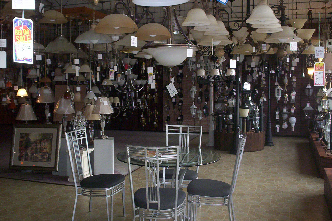 a picture of the Lighting Showroom