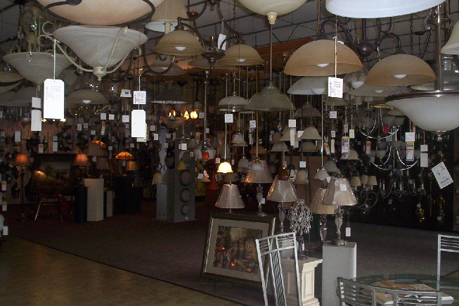 a picture of the Lighting Showroom